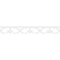 Ekena Millwork Fortuna Architectural Grade PVC Running Trim, 6"H x 5/8"P x 48"L RUNP06X0625X48FOR - alternate 3